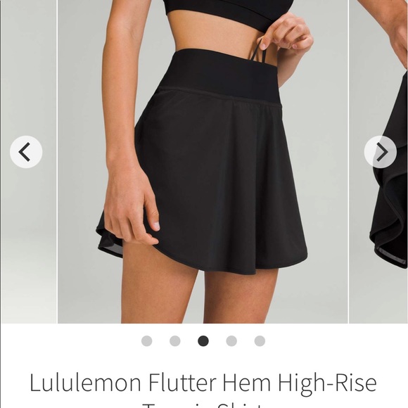 lululemon athletica Dresses & Skirts - NWOT Lululemon Flutter Hem High-Rise Tennis Skirt